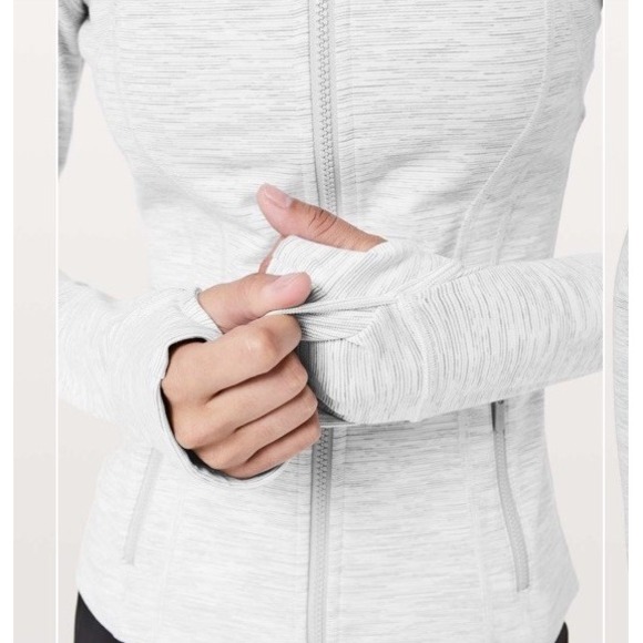 Lululemon Define Jacket Size 8 Wee Are From Space Nimbus Battleship - Picture 2 of 11